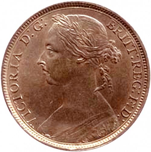 Penny Obverse Image minted in UNITED KINGDOM in 1893 (1837-01  -  Victoria)  - The Coin Database