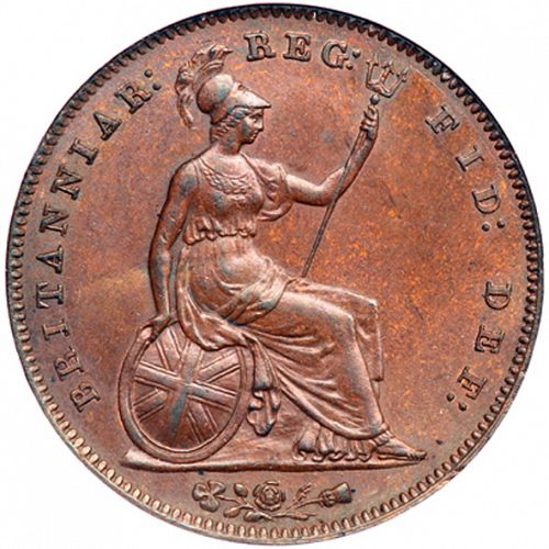 Penny Reverse Image minted in UNITED KINGDOM in 1855 (1837-01  -  Victoria)  - The Coin Database