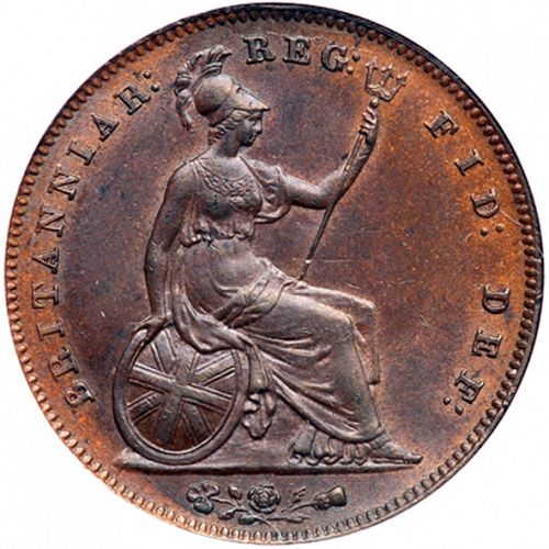 Penny Reverse Image minted in UNITED KINGDOM in 1856 (1837-01  -  Victoria)  - The Coin Database