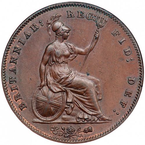 Penny Reverse Image minted in UNITED KINGDOM in 1859 (1837-01  -  Victoria)  - The Coin Database