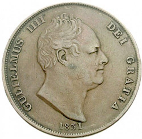 Penny Obverse Image minted in UNITED KINGDOM in 1831 (1830-37 - William IV)  - The Coin Database