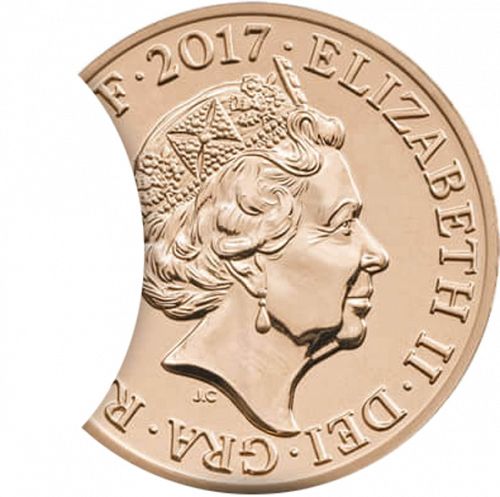 1p Obverse Image minted in UNITED KINGDOM in 2017 (1971-up  -  Elizabeth II - Decimal Coinage)  - The Coin Database