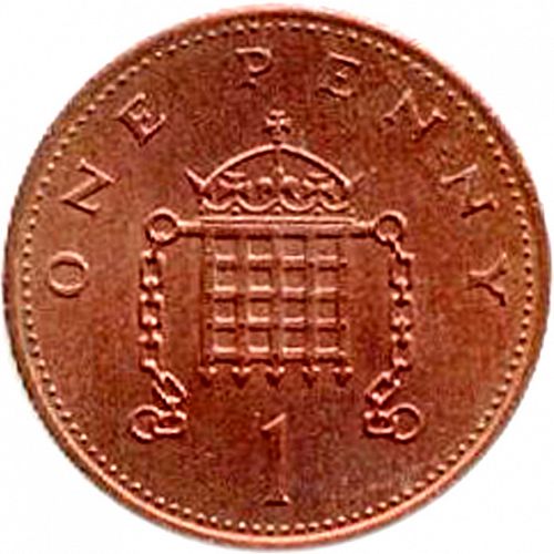 1p Reverse Image minted in UNITED KINGDOM in 1982 (1971-up  -  Elizabeth II - Decimal Coinage)  - The Coin Database