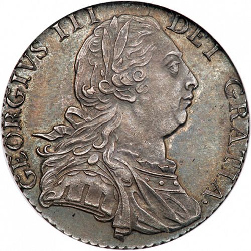 Shilling Obverse Image minted in UNITED KINGDOM in 1798 (1760-20 - George III)  - The Coin Database