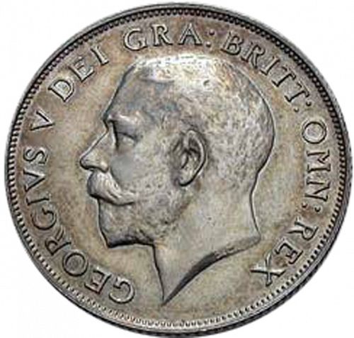 Shilling Obverse Image minted in UNITED KINGDOM in 1911 (1910-36  -  George V)  - The Coin Database
