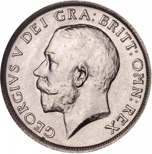 Shilling Obverse Image minted in UNITED KINGDOM in 1912 (1910-36  -  George V)  - The Coin Database
