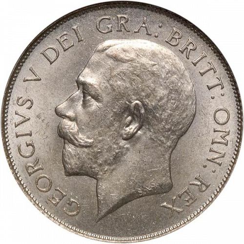 Shilling Obverse Image minted in UNITED KINGDOM in 1923 (1910-36  -  George V)  - The Coin Database