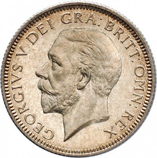 Shilling Obverse Image minted in UNITED KINGDOM in 1933 (1910-36  -  George V)  - The Coin Database