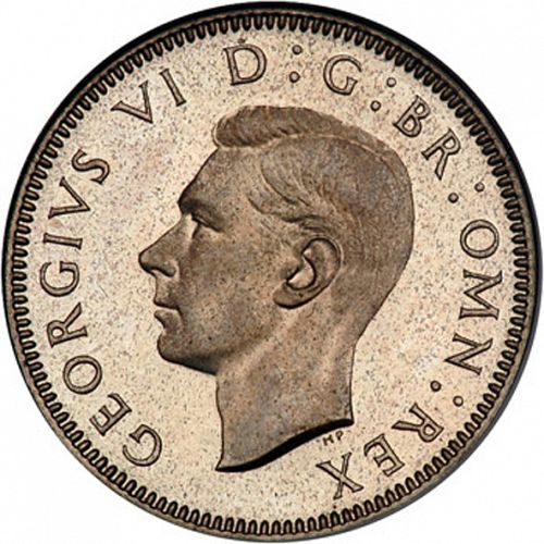 Shilling Obverse Image minted in UNITED KINGDOM in 1938E (1937-52 - George VI)  - The Coin Database