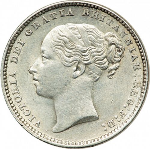 Shilling Obverse Image minted in UNITED KINGDOM in 1883 (1837-01  -  Victoria)  - The Coin Database