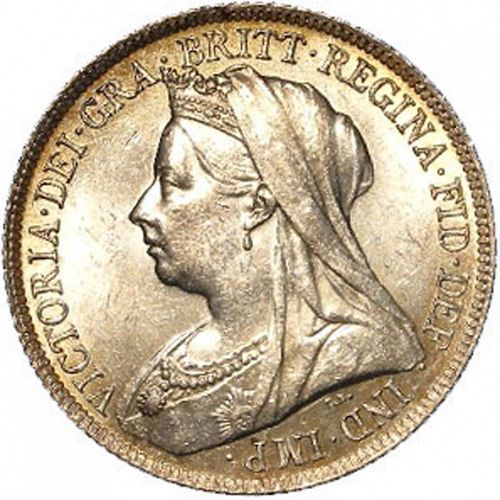 Shilling Obverse Image minted in UNITED KINGDOM in 1897 (1837-01  -  Victoria)  - The Coin Database