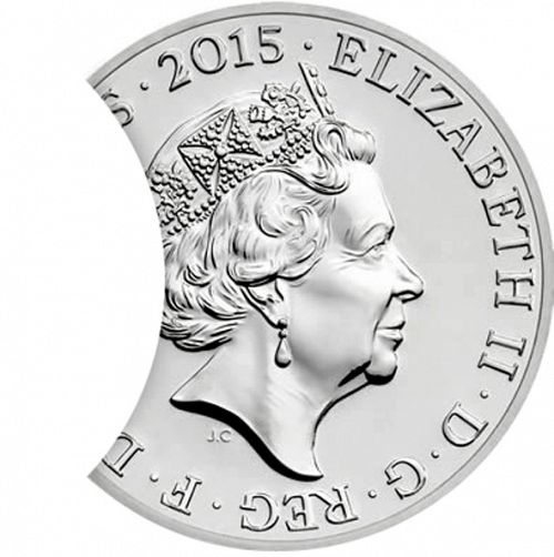 £20 Obverse Image minted in UNITED KINGDOM in 2015 (1971-up  -  Elizabeth II - Decimal Coinage)  - The Coin Database
