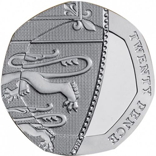 20p Reverse Image minted in UNITED KINGDOM in 2010 (1971-up  -  Elizabeth II - Decimal Coinage)  - The Coin Database
