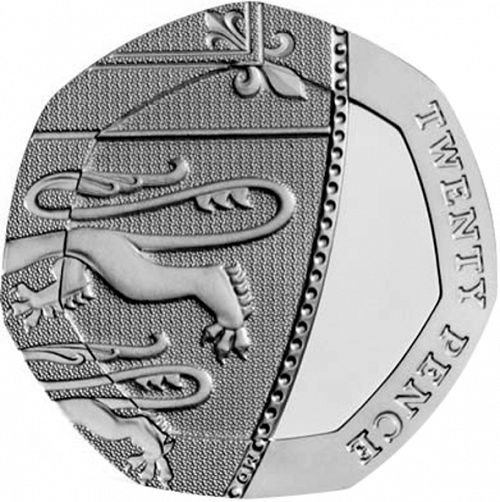 20p Reverse Image minted in UNITED KINGDOM in 2013 (1971-up  -  Elizabeth II - Decimal Coinage)  - The Coin Database