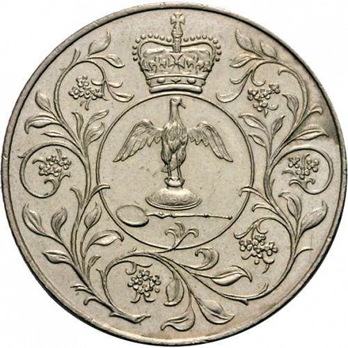 25p Reverse Image minted in UNITED KINGDOM in 1977 (1971-up  -  Elizabeth II - Decimal Coinage)  - The Coin Database