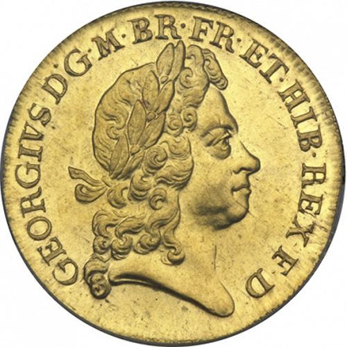 Two Guineas Obverse Image minted in UNITED KINGDOM in 1726 (1714-27 - George I)  - The Coin Database