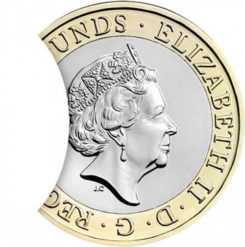 £2 Obverse Image minted in UNITED KINGDOM in 2016 (1971-up  -  Elizabeth II - Decimal Coinage)  - The Coin Database