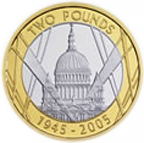£2 Reverse Image minted in UNITED KINGDOM in 2005 (1971-up  -  Elizabeth II - Decimal Coinage)  - The Coin Database