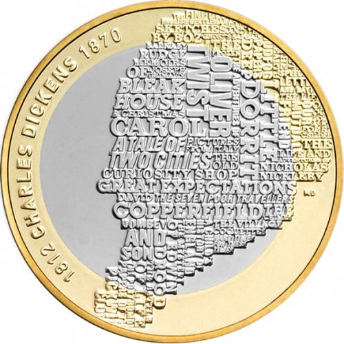 £2 Reverse Image minted in UNITED KINGDOM in 2012 (1971-up  -  Elizabeth II - Decimal Coinage)  - The Coin Database