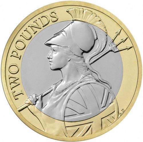 £2 Reverse Image minted in UNITED KINGDOM in 2015 (1971-up  -  Elizabeth II - Decimal Coinage)  - The Coin Database