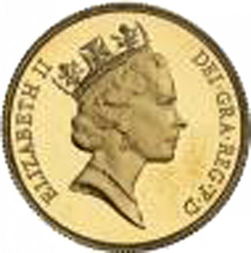 Two Pounds Obverse Image minted in UNITED KINGDOM in 1985 (1953-up  -  Elizabeth II - Sovereign)  - The Coin Database