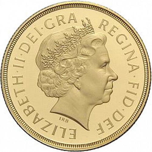 Two Pounds Obverse Image minted in UNITED KINGDOM in 2009 (1953-up  -  Elizabeth II - Sovereign)  - The Coin Database