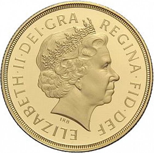 Two Pounds Obverse Image minted in UNITED KINGDOM in 2010 (1953-up  -  Elizabeth II - Sovereign)  - The Coin Database