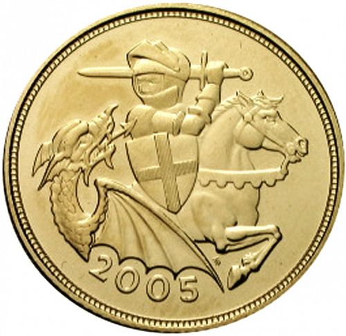 Two Pounds Reverse Image minted in UNITED KINGDOM in 2005 (1953-up  -  Elizabeth II - Sovereign)  - The Coin Database