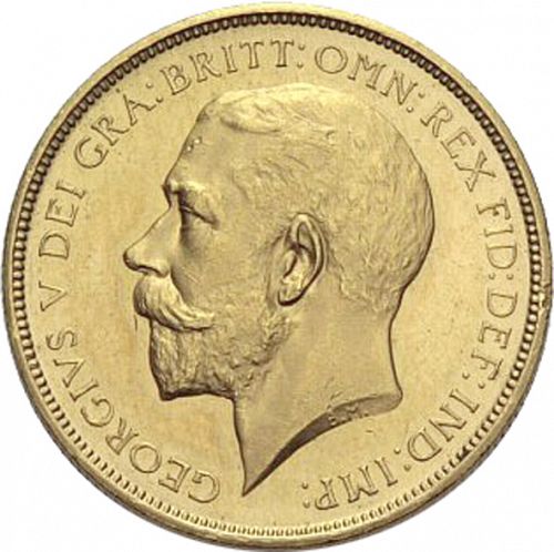 Two Pounds Obverse Image minted in UNITED KINGDOM in 1911 (1910-36  -  George V)  - The Coin Database