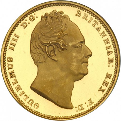 Two Pounds Obverse Image minted in UNITED KINGDOM in 1831 (1830-37 - William IV)  - The Coin Database