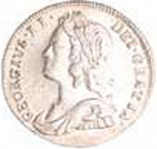 Twopence Obverse Image minted in UNITED KINGDOM in 1737 (1727-60 - George II)  - The Coin Database