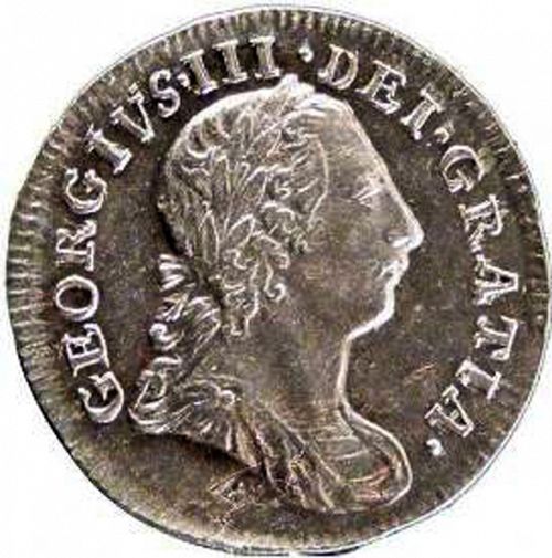 Twopence Obverse Image minted in UNITED KINGDOM in 1772 (1760-20 - George III)  - The Coin Database