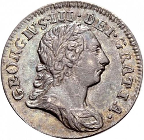 Twopence Obverse Image minted in UNITED KINGDOM in 1784 (1760-20 - George III)  - The Coin Database