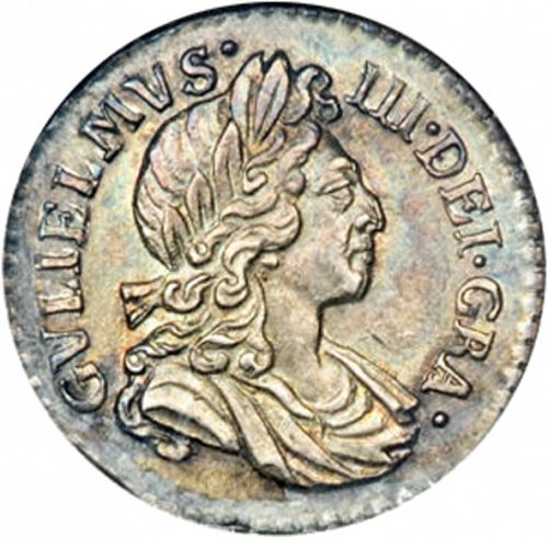 Twopence Obverse Image minted in UNITED KINGDOM in 1701 (1694-01 - William III)  - The Coin Database