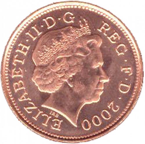 2p Obverse Image minted in UNITED KINGDOM in 2000 (1971-up  -  Elizabeth II - Decimal Coinage)  - The Coin Database