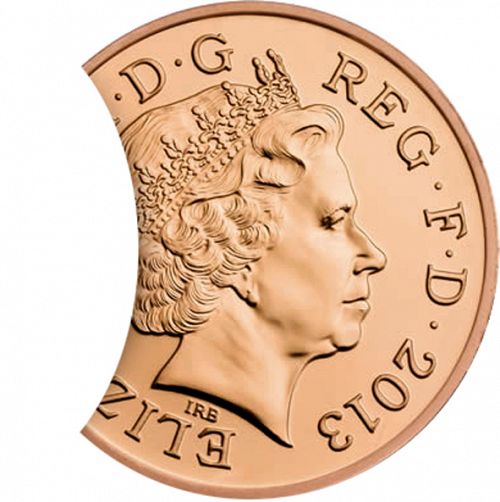 2p Obverse Image minted in UNITED KINGDOM in 2013 (1971-up  -  Elizabeth II - Decimal Coinage)  - The Coin Database