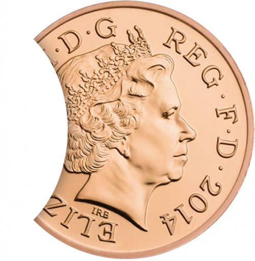 2p Obverse Image minted in UNITED KINGDOM in 2014 (1971-up  -  Elizabeth II - Decimal Coinage)  - The Coin Database