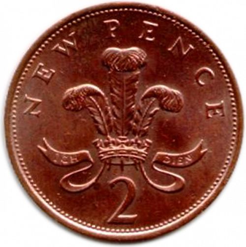 2p Reverse Image minted in UNITED KINGDOM in 1981 (1971-up  -  Elizabeth II - Decimal Coinage)  - The Coin Database