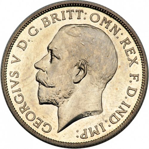 Florin Obverse Image minted in UNITED KINGDOM in 1911 (1910-36  -  George V)  - The Coin Database