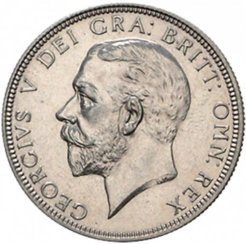 Florin Obverse Image minted in UNITED KINGDOM in 1927 (1910-36  -  George V)  - The Coin Database