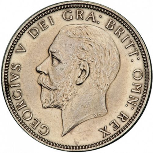 Florin Obverse Image minted in UNITED KINGDOM in 1932 (1910-36  -  George V)  - The Coin Database