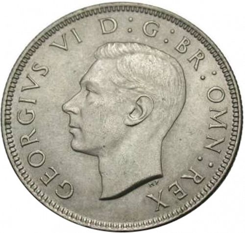 Florin Obverse Image minted in UNITED KINGDOM in 1938 (1937-52 - George VI)  - The Coin Database