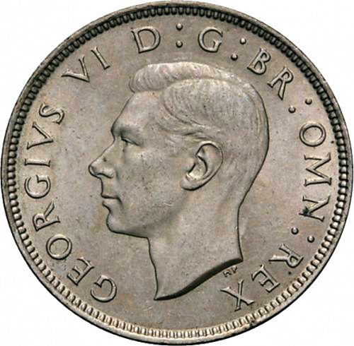 Florin Obverse Image minted in UNITED KINGDOM in 1942 (1937-52 - George VI)  - The Coin Database
