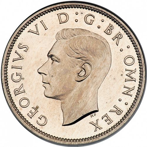 Florin Obverse Image minted in UNITED KINGDOM in 1947 (1937-52 - George VI)  - The Coin Database