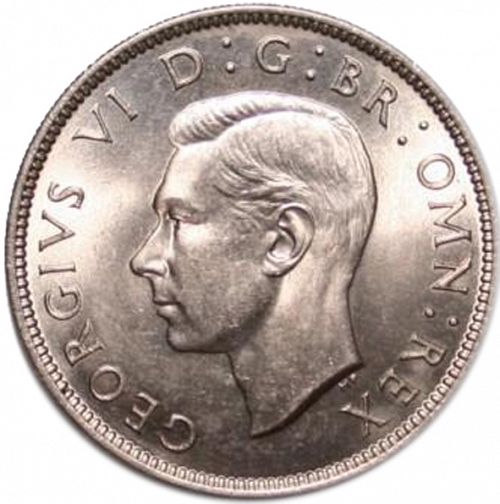 Florin Obverse Image minted in UNITED KINGDOM in 1948 (1937-52 - George VI)  - The Coin Database