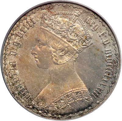 Florin Obverse Image minted in UNITED KINGDOM in 1883 (1837-01  -  Victoria)  - The Coin Database