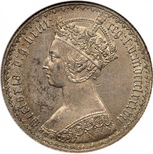Florin Obverse Image minted in UNITED KINGDOM in 1887 (1837-01  -  Victoria)  - The Coin Database