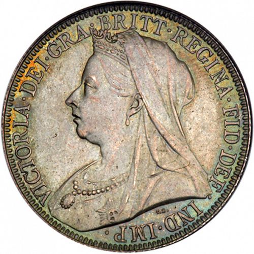 Florin Obverse Image minted in UNITED KINGDOM in 1894 (1837-01  -  Victoria)  - The Coin Database