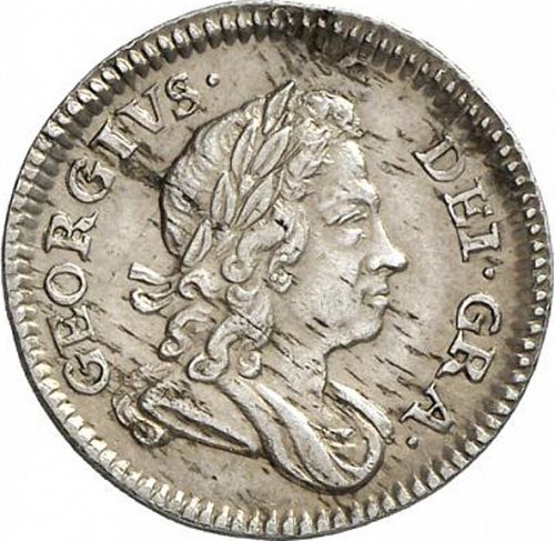 Threepence Obverse Image minted in UNITED KINGDOM in 1717 (1714-27 - George I)  - The Coin Database