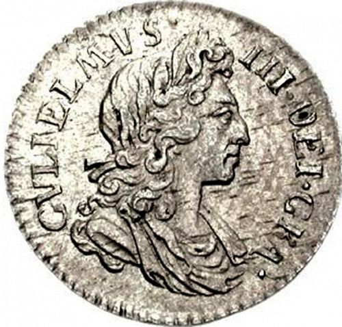 Threepence Obverse Image minted in UNITED KINGDOM in 1699 (1694-01 - William III)  - The Coin Database